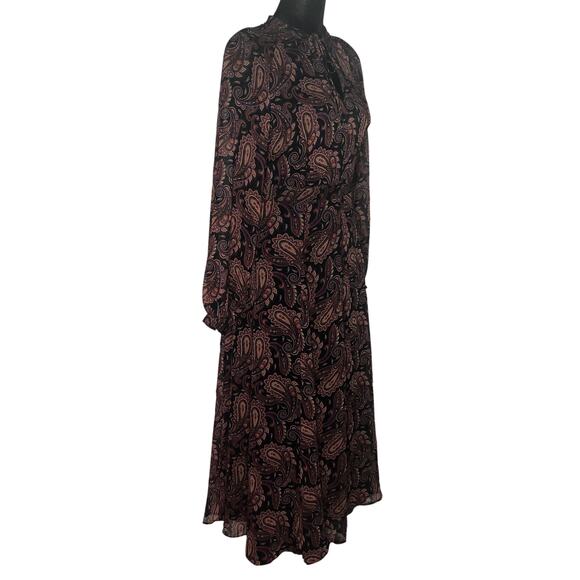 Tommy Hilfiger Paisley Midi Dress - Size 2 - Picture 4 of 12